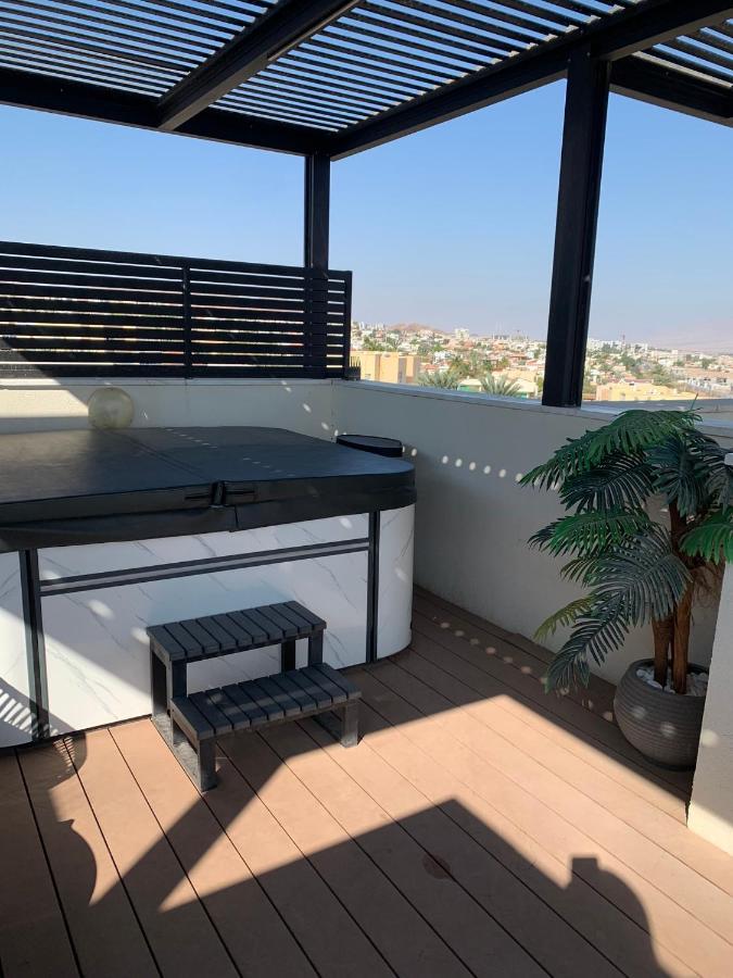 Appartamento Sea View Penthouse Private Rooftop Jacuzzi Eilat